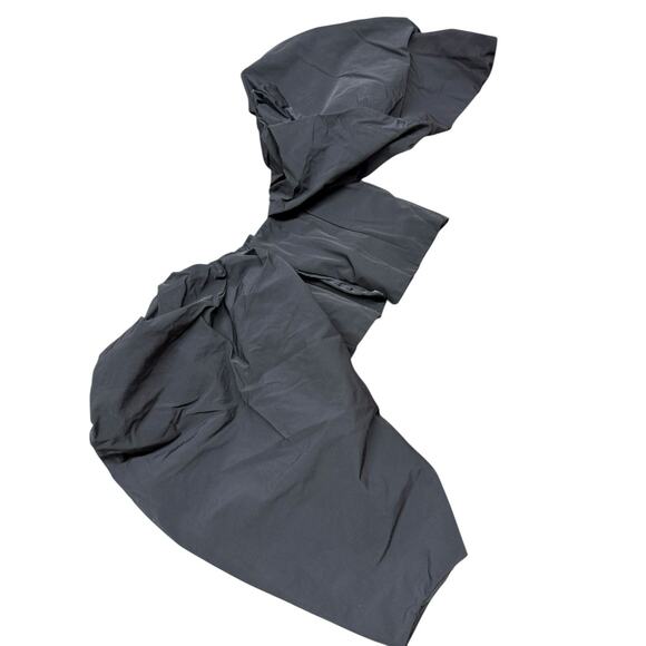 ASOS Black Off Shoulder Puff Sleeve Corset Crop Top Balloon Sleeve sz US 6 - Picture 6 of 11